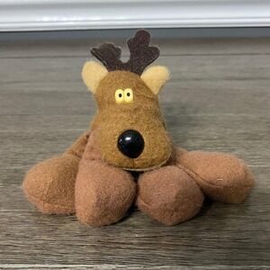 Vintage‎ Hallmark Rodney Reindeer Plush – Collectible Holiday Stuffed Animal